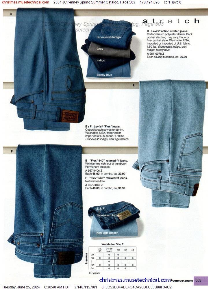 2001 JCPenney Spring Summer Catalog, Page 503