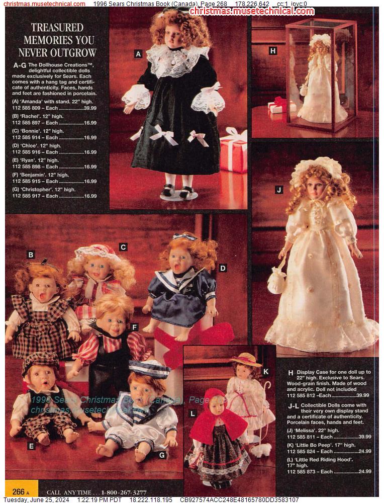 1996 Sears Christmas Book (Canada), Page 268