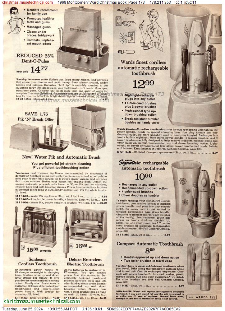 1968 Montgomery Ward Christmas Book, Page 173