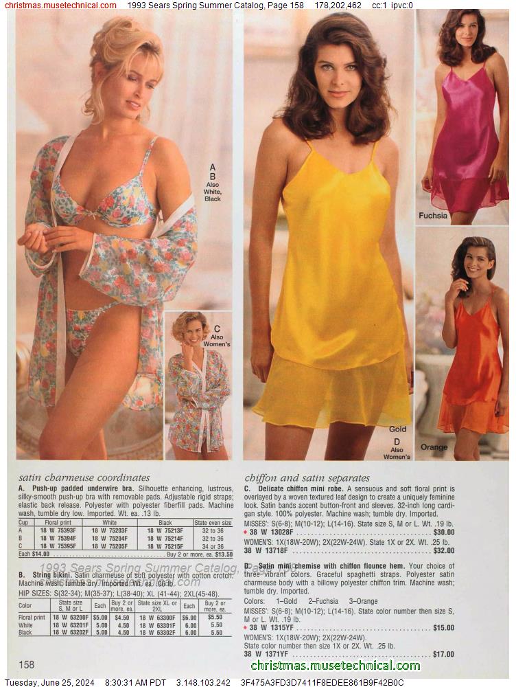 1993 Sears Spring Summer Catalog, Page 158