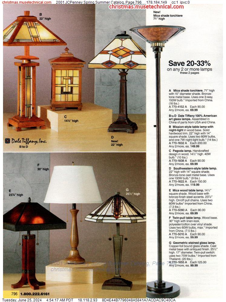 2001 JCPenney Spring Summer Catalog, Page 796
