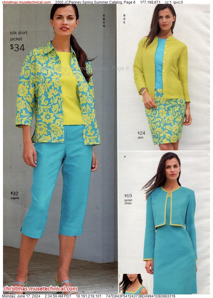 2002 JCPenney Spring Summer Catalog, Page 6
