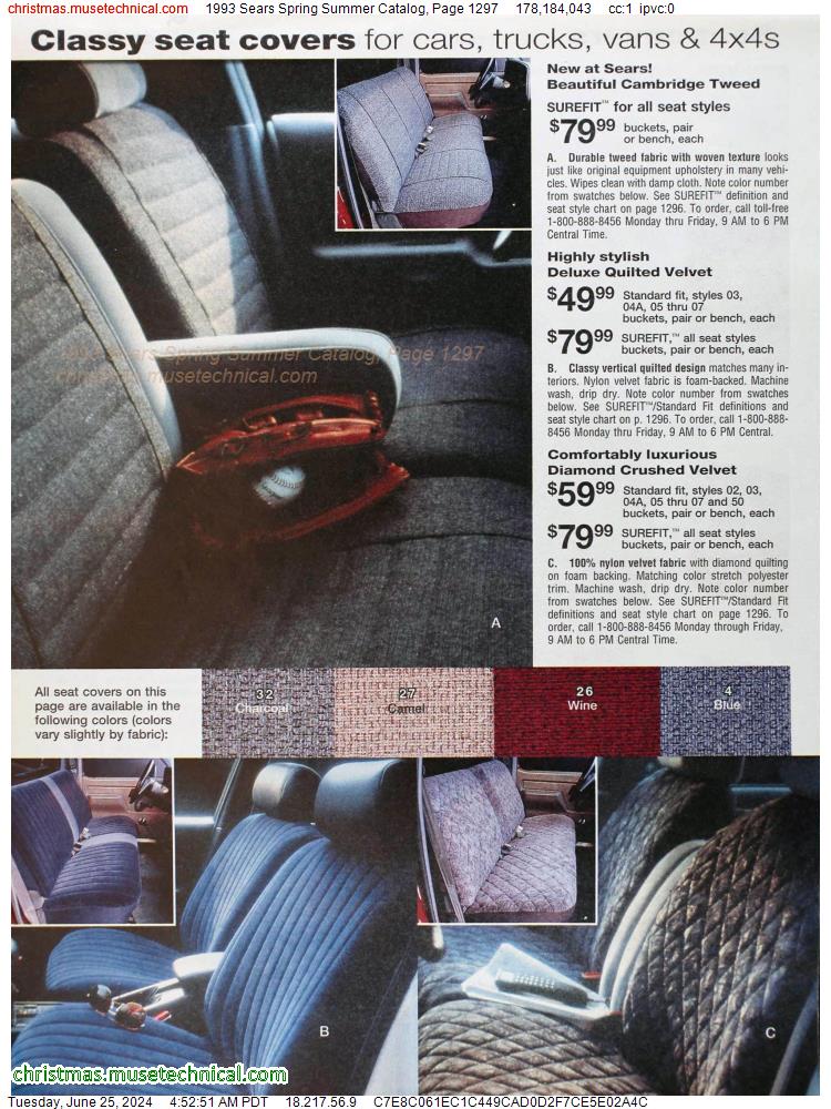 1993 Sears Spring Summer Catalog, Page 1297