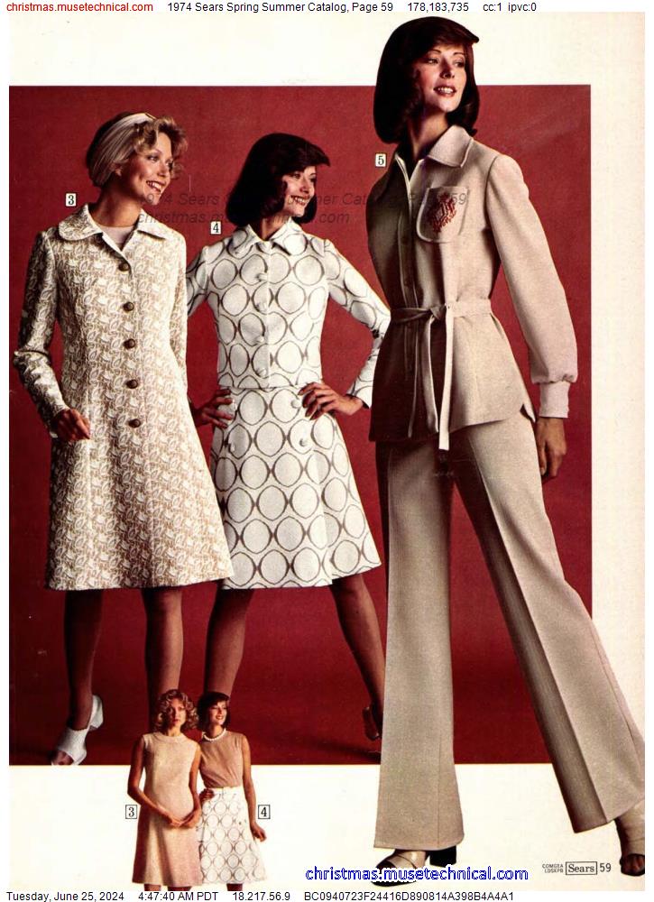 1974 Sears Spring Summer Catalog, Page 59