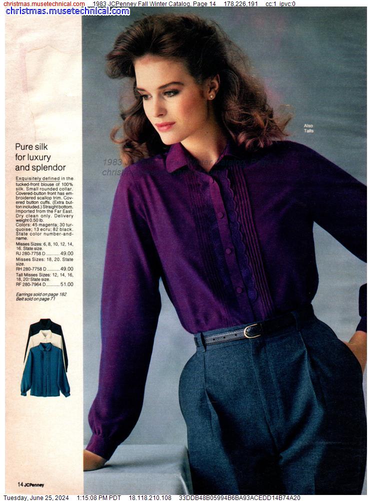 1983 JCPenney Fall Winter Catalog, Page 14