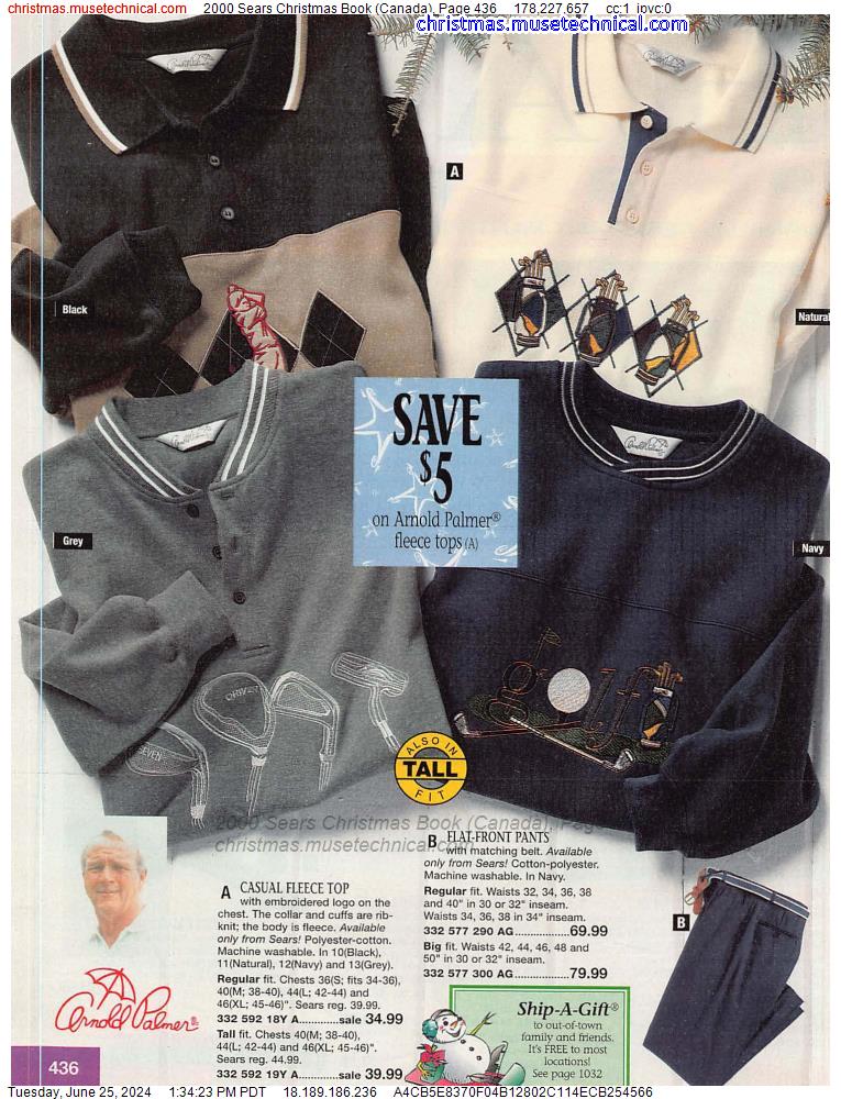 2000 Sears Christmas Book (Canada), Page 436