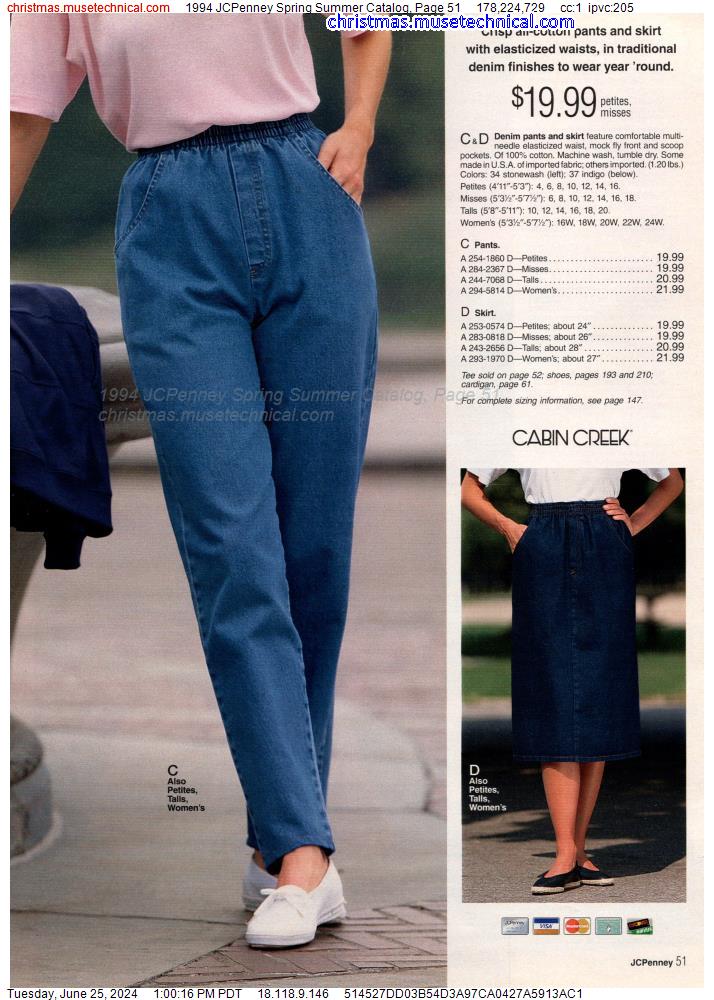 1994 JCPenney Spring Summer Catalog, Page 51