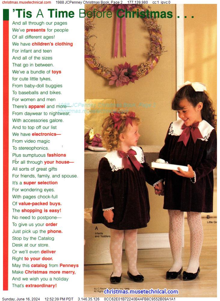 1988 JCPenney Christmas Book, Page 2