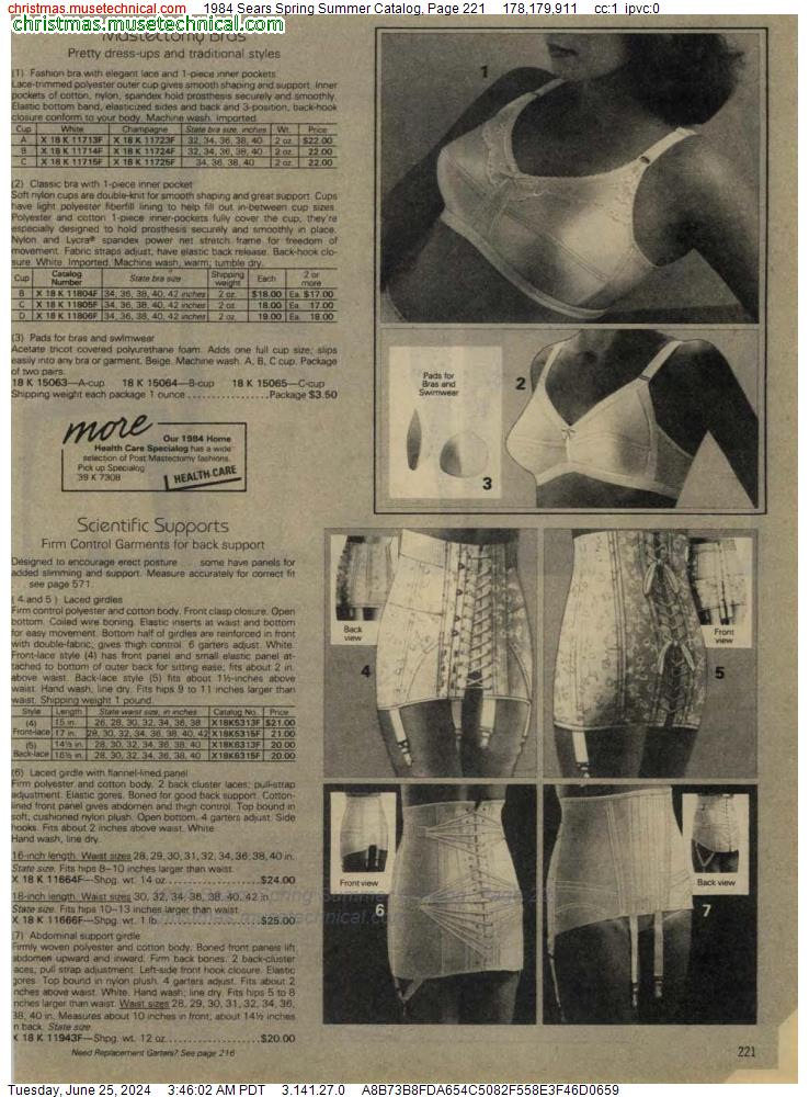 1984 Sears Spring Summer Catalog, Page 221