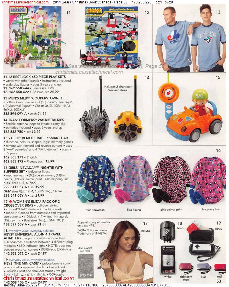 2011 Sears Christmas Book (Canada), Page 53