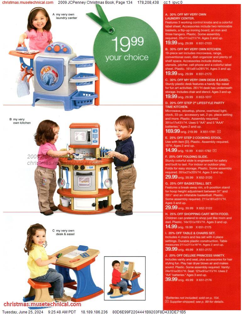 2009 JCPenney Christmas Book, Page 134
