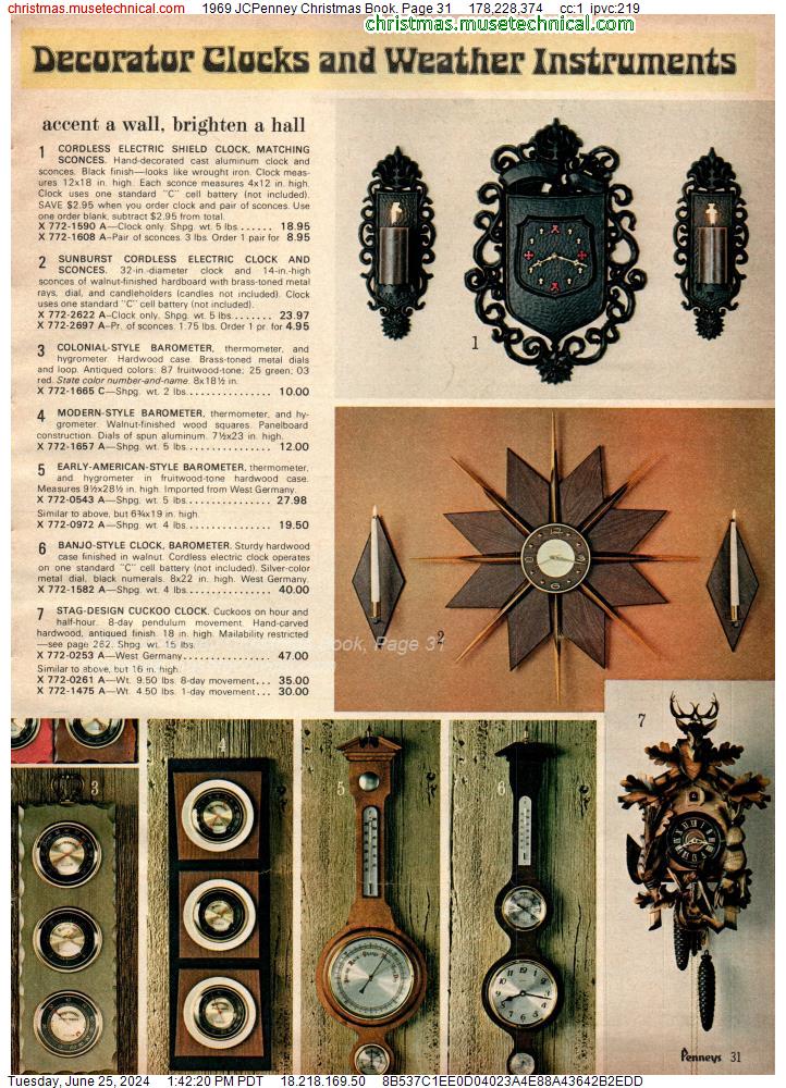 1969 JCPenney Christmas Book, Page 31