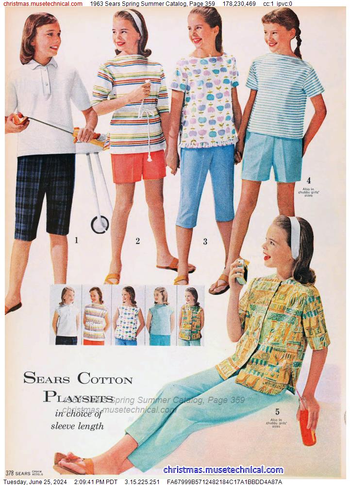 1963 Sears Spring Summer Catalog, Page 359