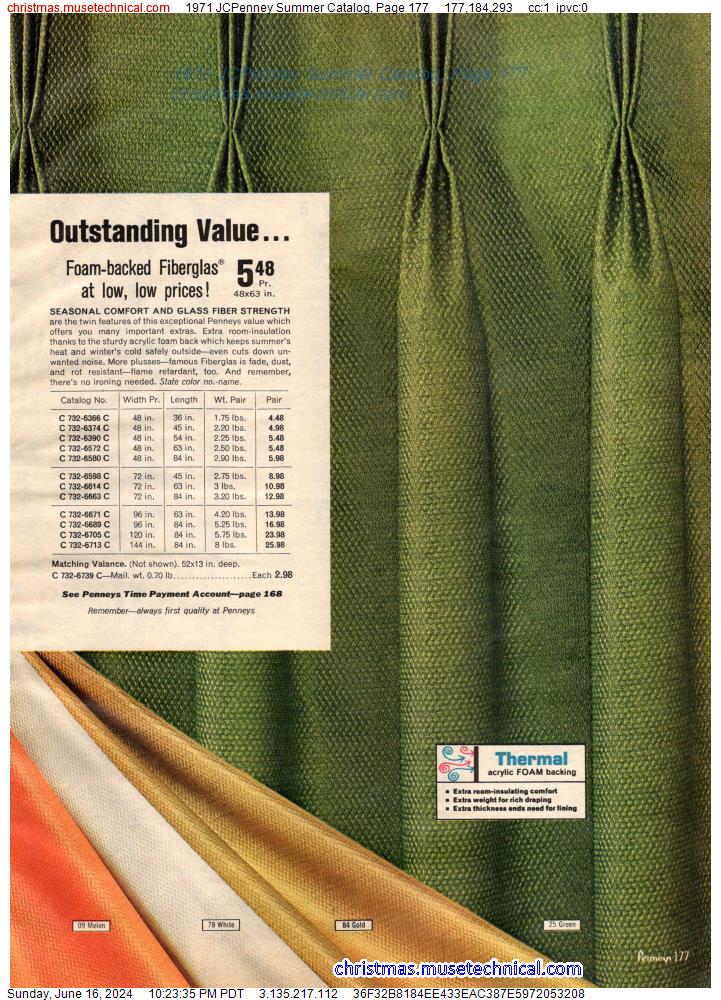 1971 JCPenney Summer Catalog, Page 177