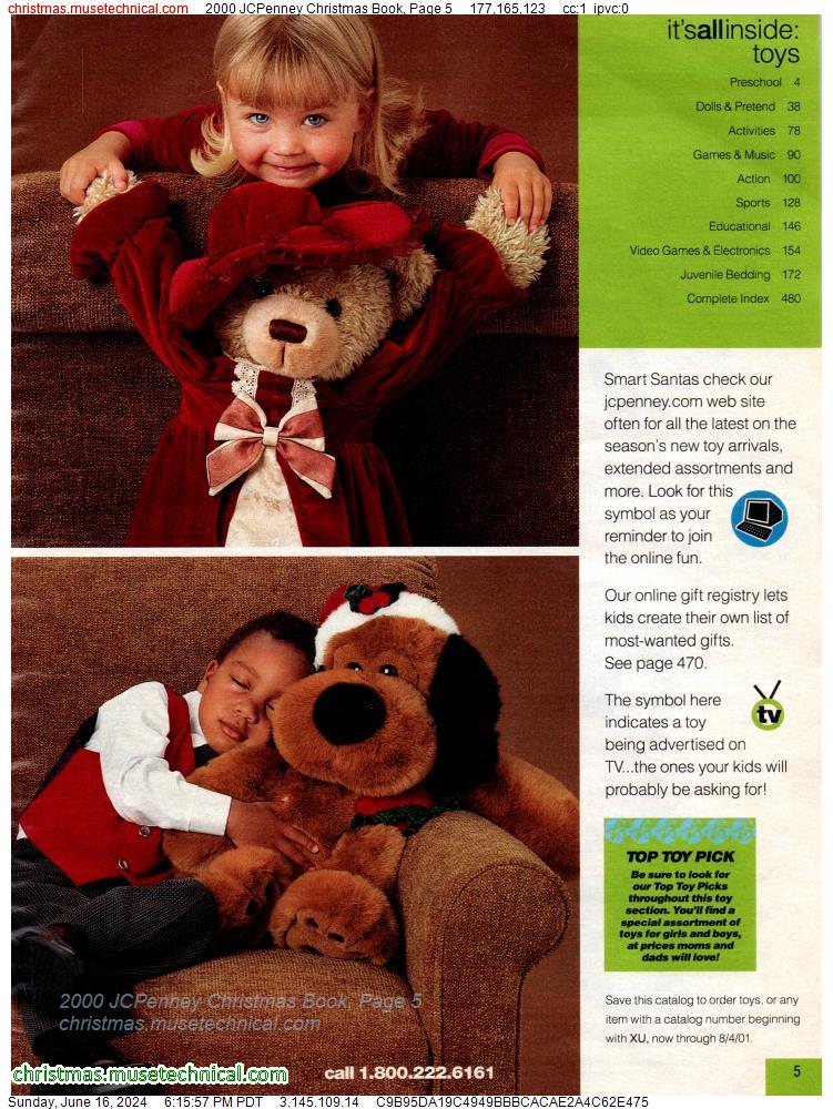 2000 JCPenney Christmas Book, Page 5