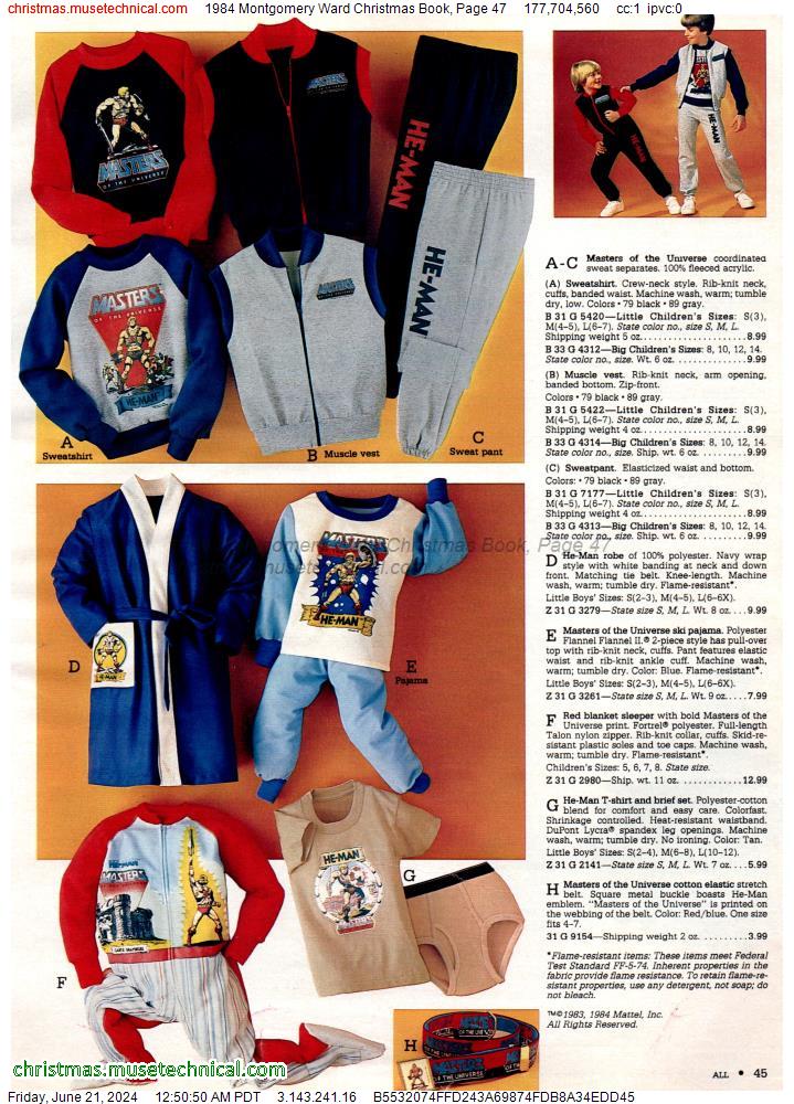 1984 Montgomery Ward Christmas Book, Page 47