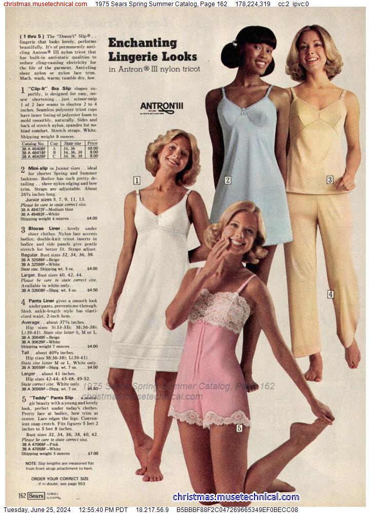1975 Sears Spring Summer Catalog, Page 162