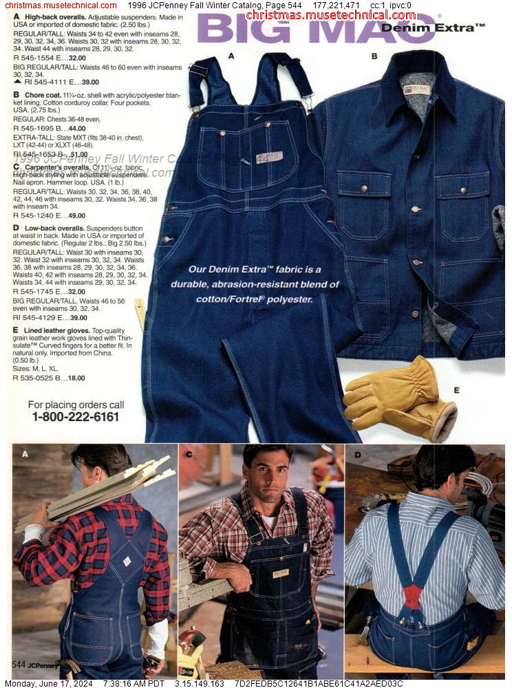 1996 JCPenney Fall Winter Catalog, Page 544