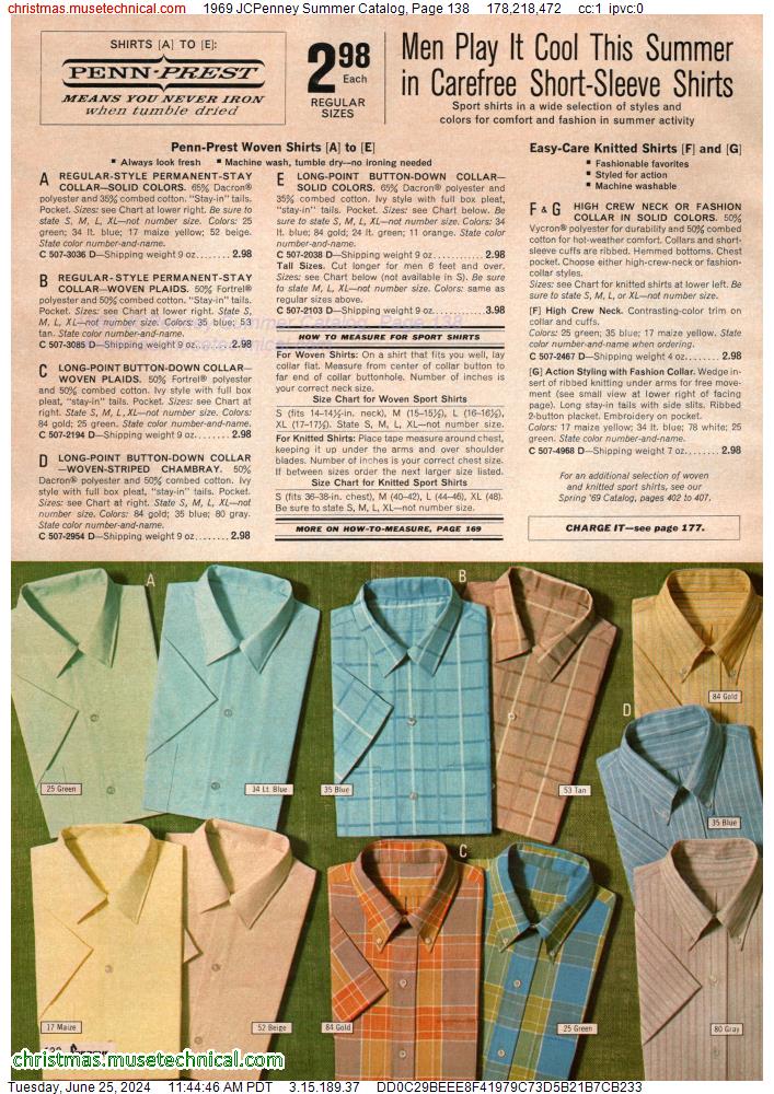 1969 JCPenney Summer Catalog, Page 138