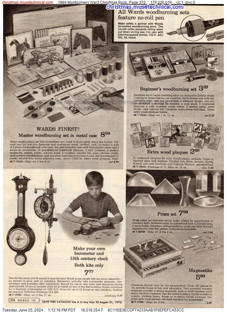 1969 Montgomery Ward Christmas Book, Page 370