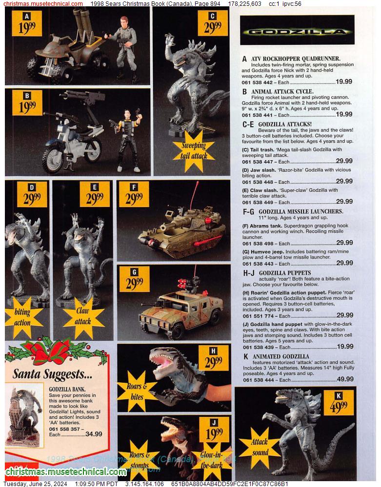 1998 Sears Christmas Book (Canada), Page 894