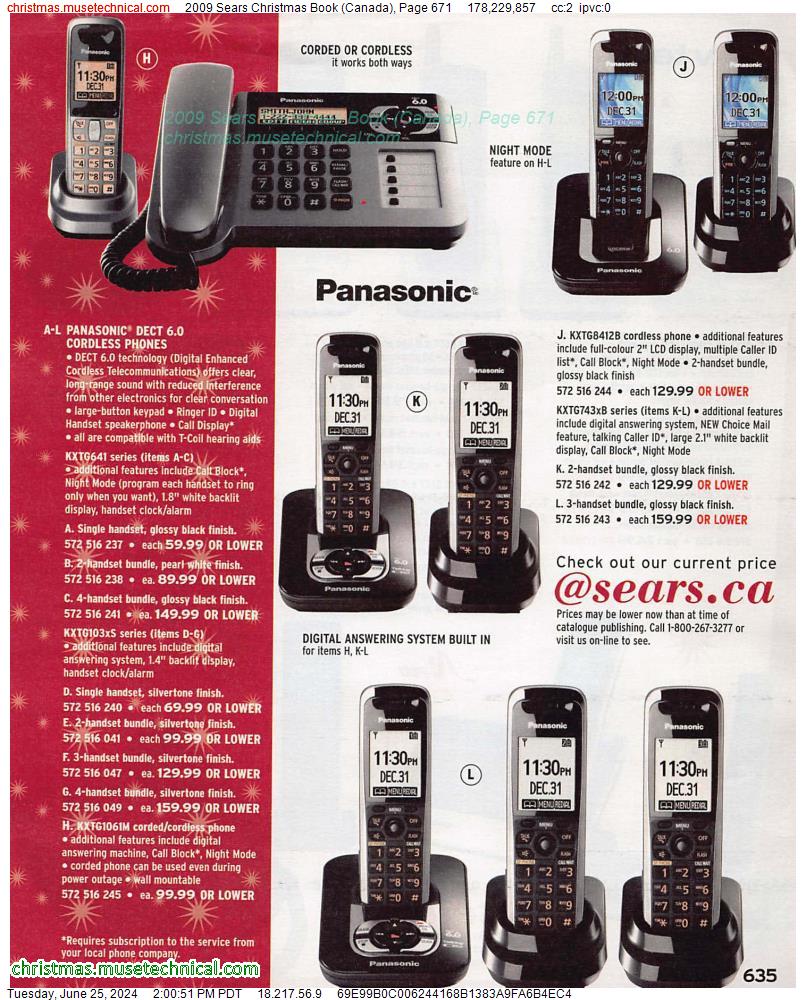 2009 Sears Christmas Book (Canada), Page 671