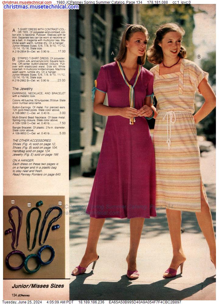 1980 JCPenney Spring Summer Catalog, Page 134