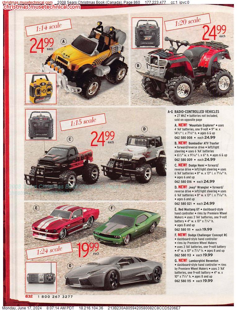 2008 Sears Christmas Book (Canada), Page 860