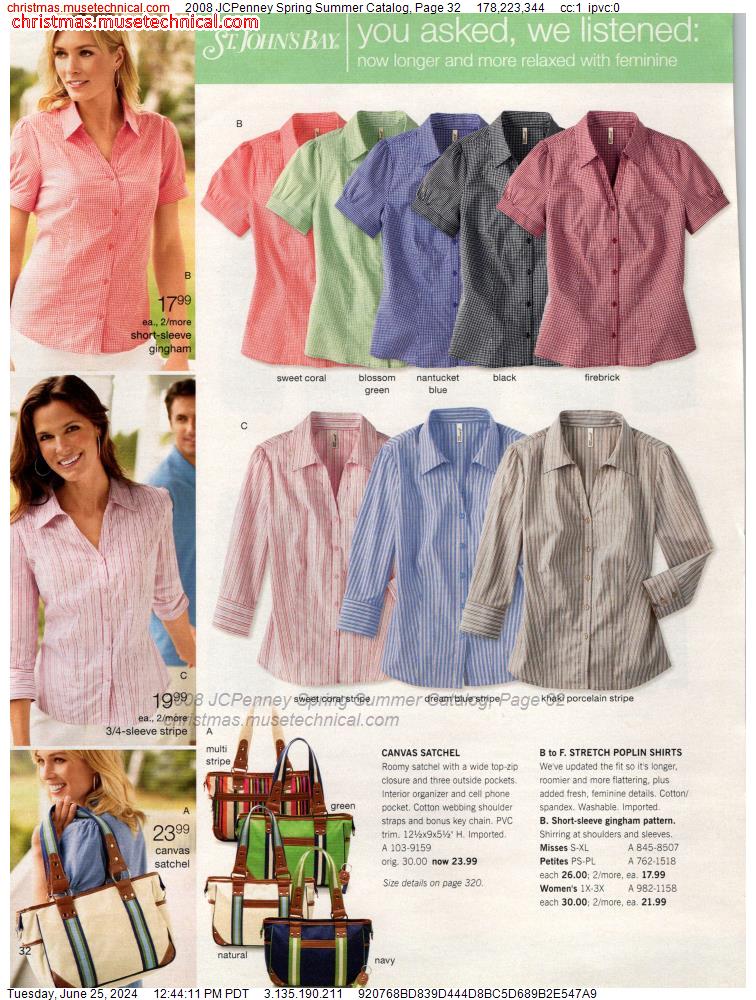 2008 JCPenney Spring Summer Catalog, Page 32