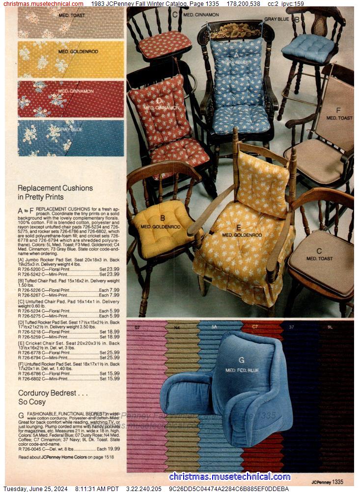 1983 JCPenney Fall Winter Catalog, Page 1335