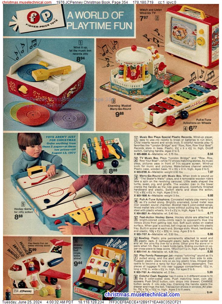1976 JCPenney Christmas Book, Page 354