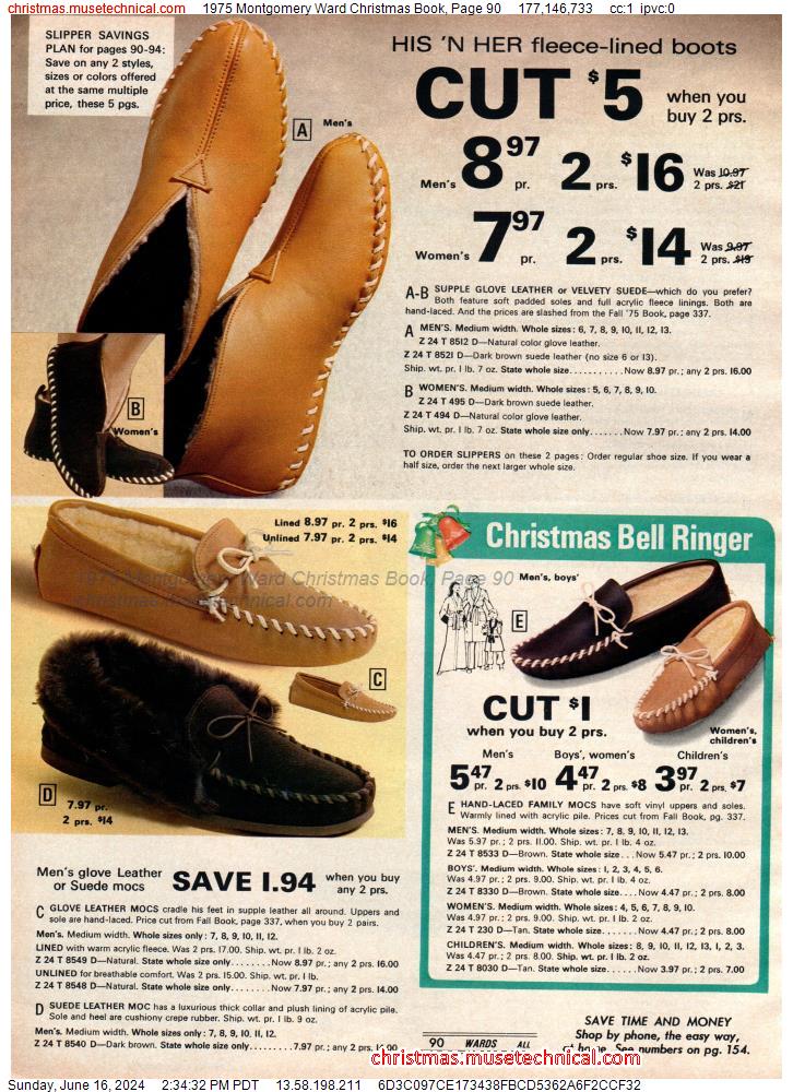 1975 Montgomery Ward Christmas Book, Page 90