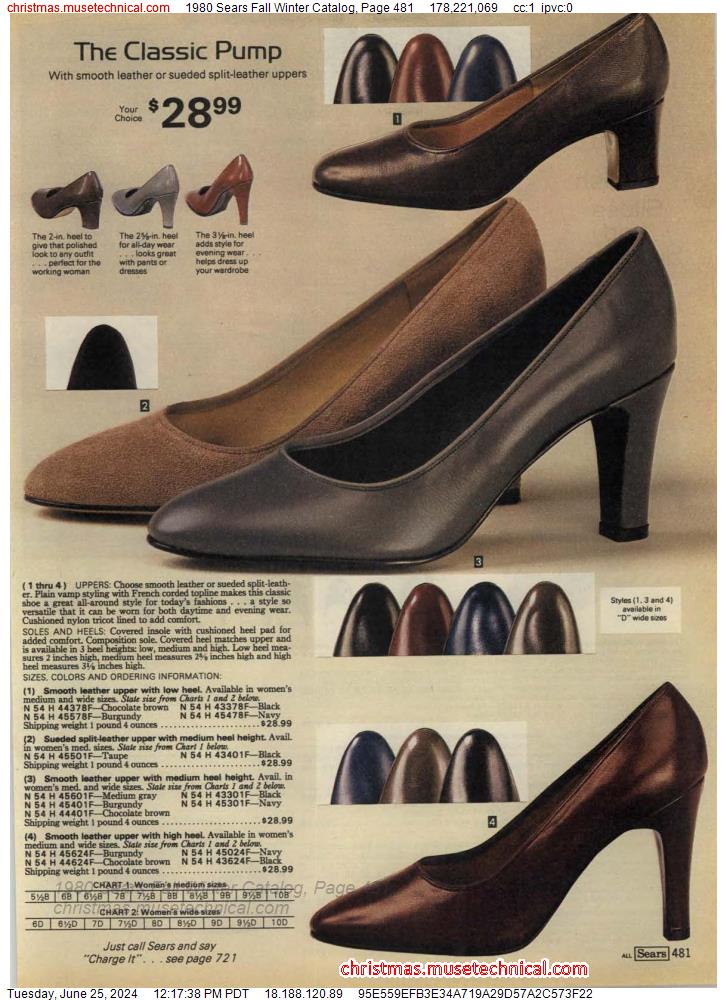 1980 Sears Fall Winter Catalog, Page 481
