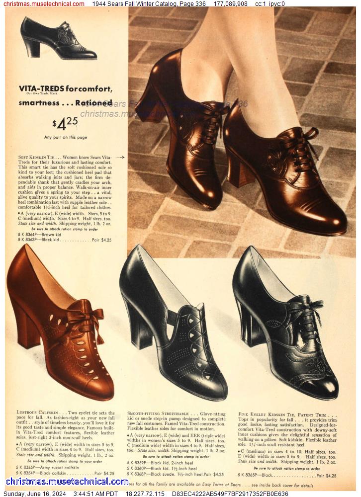 1944 Sears Fall Winter Catalog, Page 336