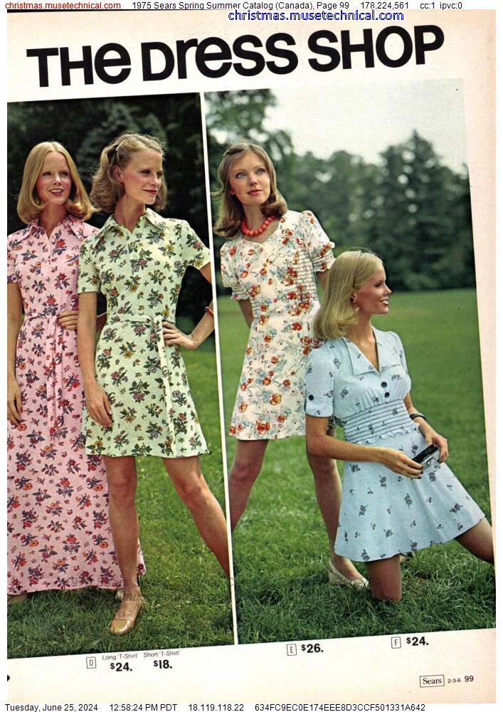 1975 Sears Spring Summer Catalog (Canada), Page 99