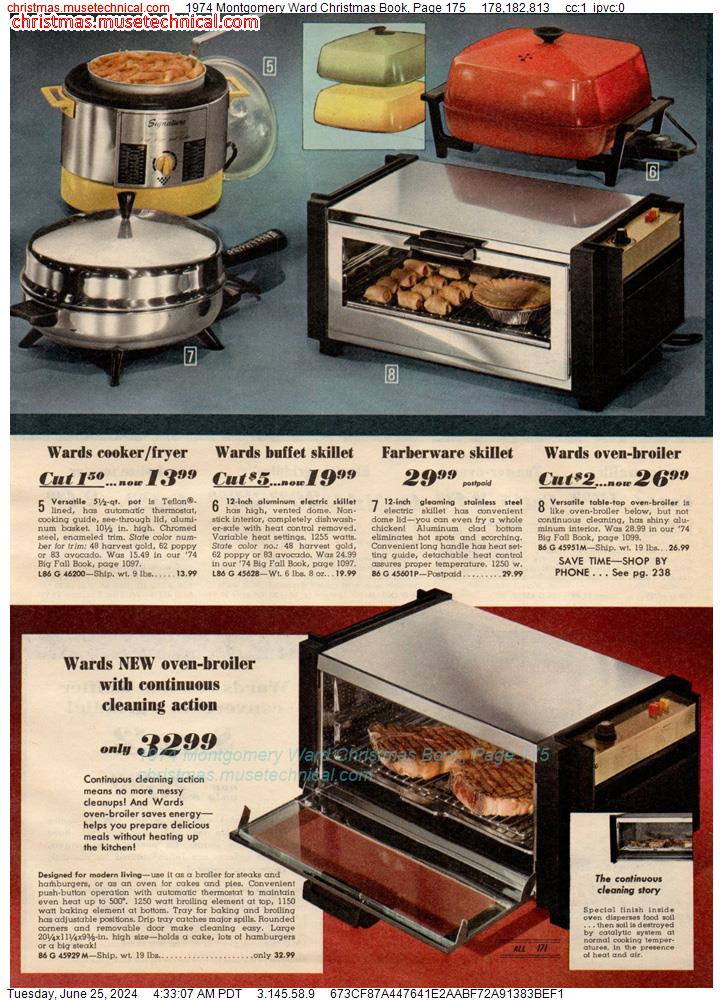 1974 Montgomery Ward Christmas Book, Page 175