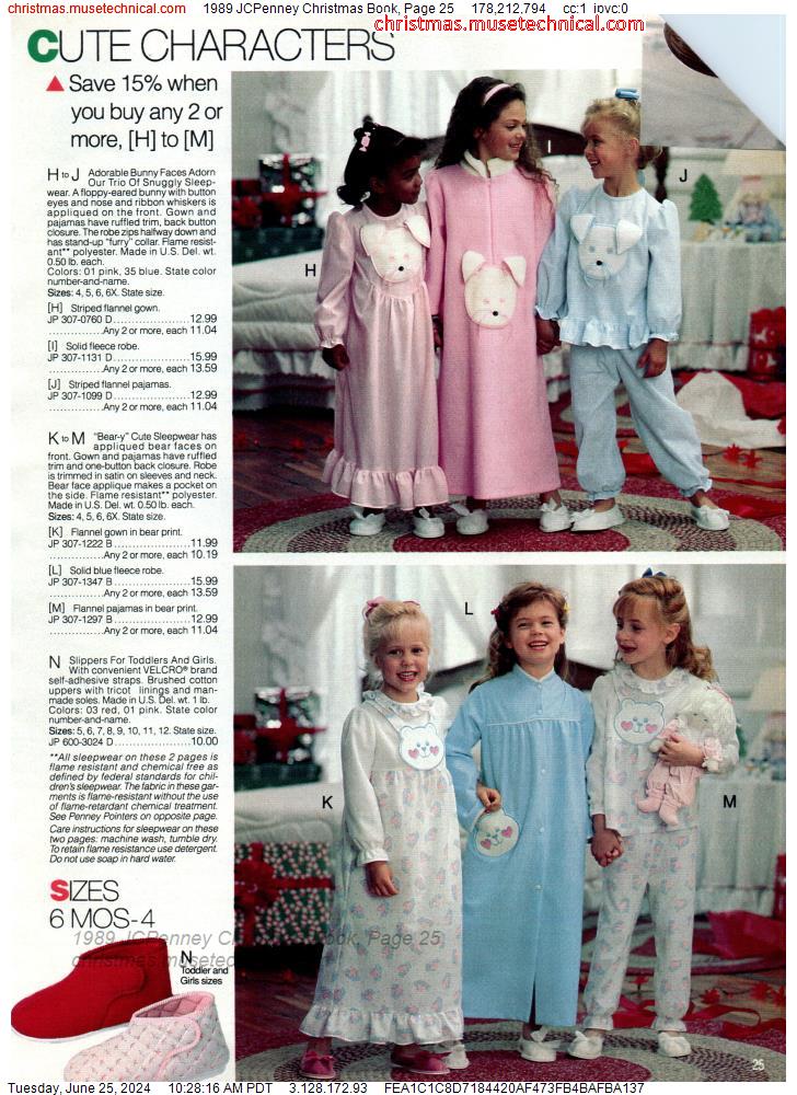 1989 JCPenney Christmas Book, Page 25
