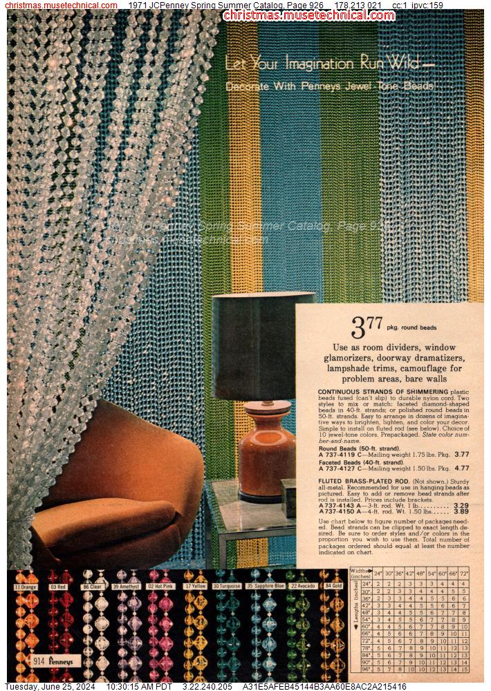 1971 JCPenney Spring Summer Catalog, Page 926