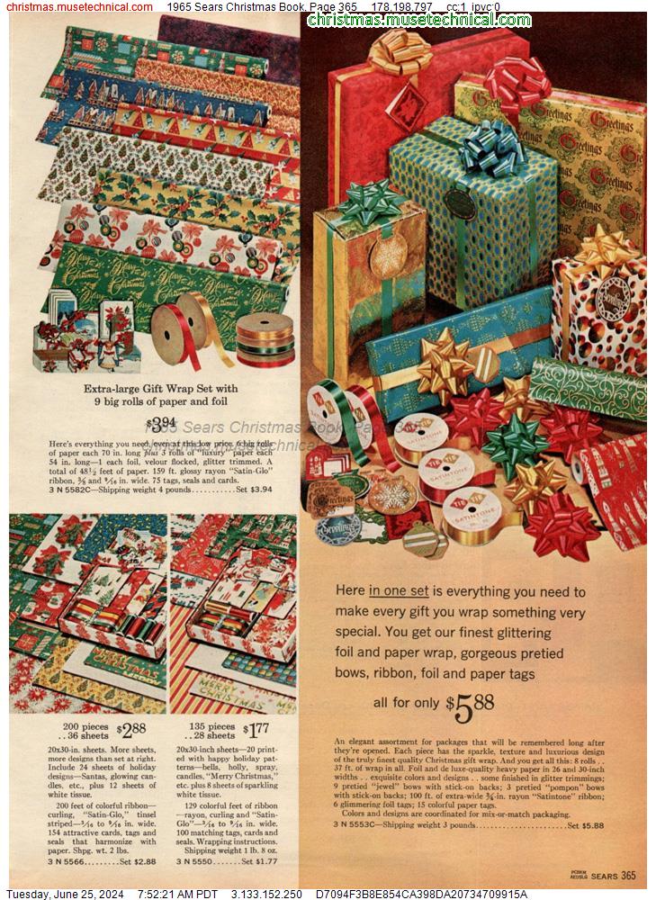 1965 Sears Christmas Book, Page 365