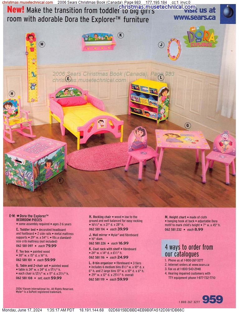 2006 Sears Christmas Book (Canada), Page 983