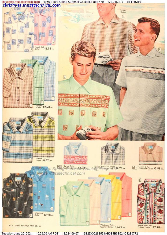 1956 Sears Spring Summer Catalog, Page 479