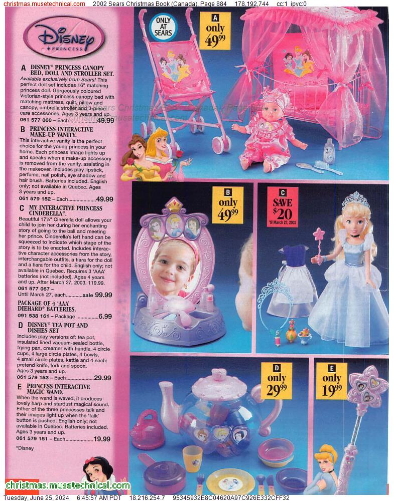 2002 Sears Christmas Book (Canada), Page 884
