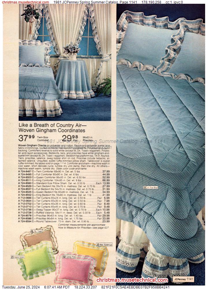 1981 JCPenney Spring Summer Catalog, Page 1141
