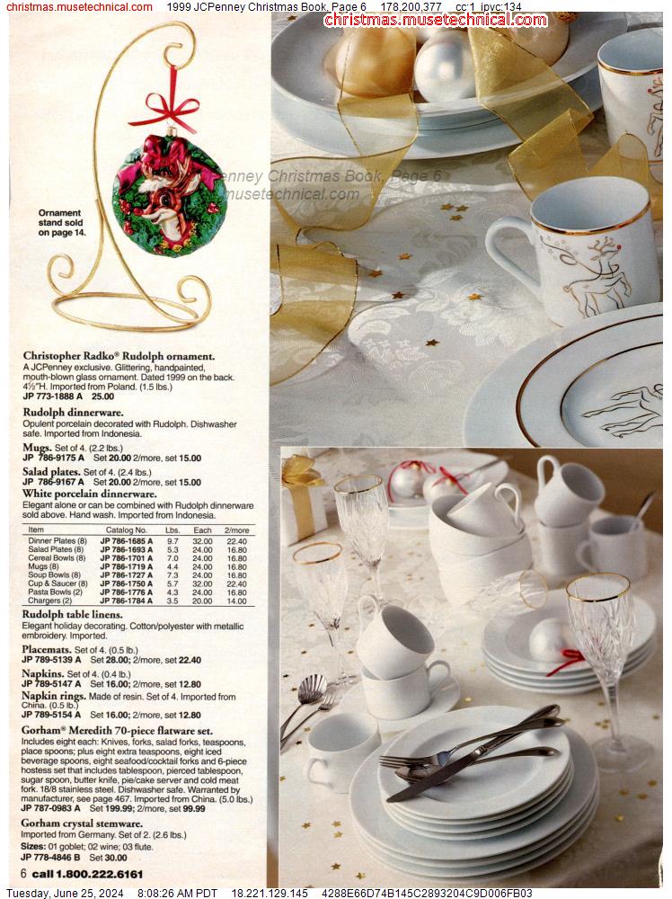 1999 JCPenney Christmas Book, Page 6