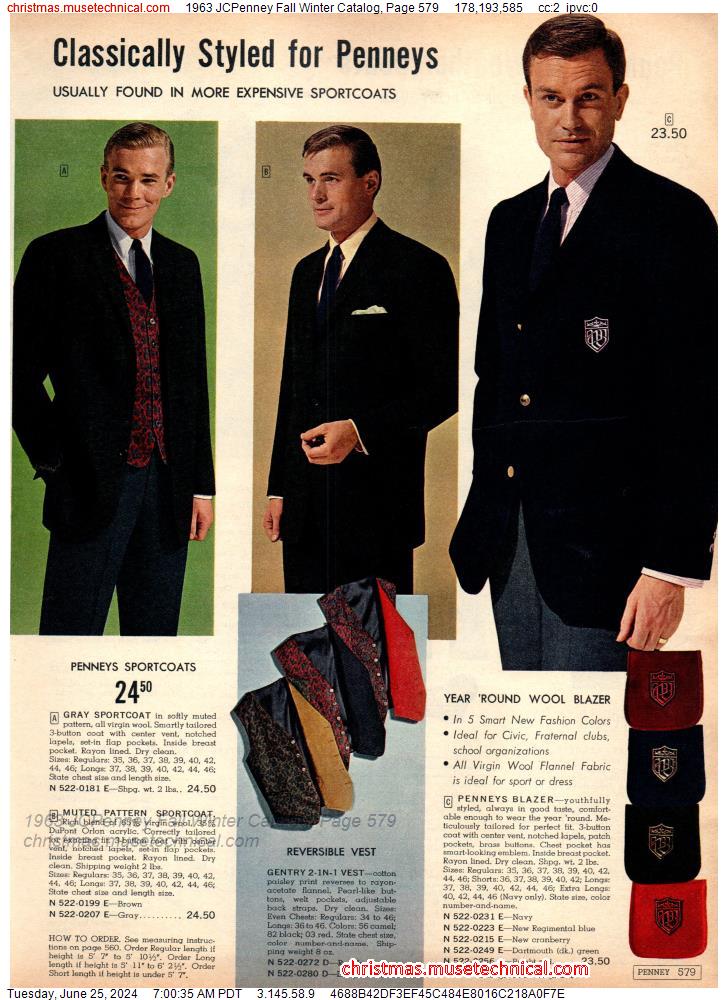 1963 JCPenney Fall Winter Catalog, Page 579