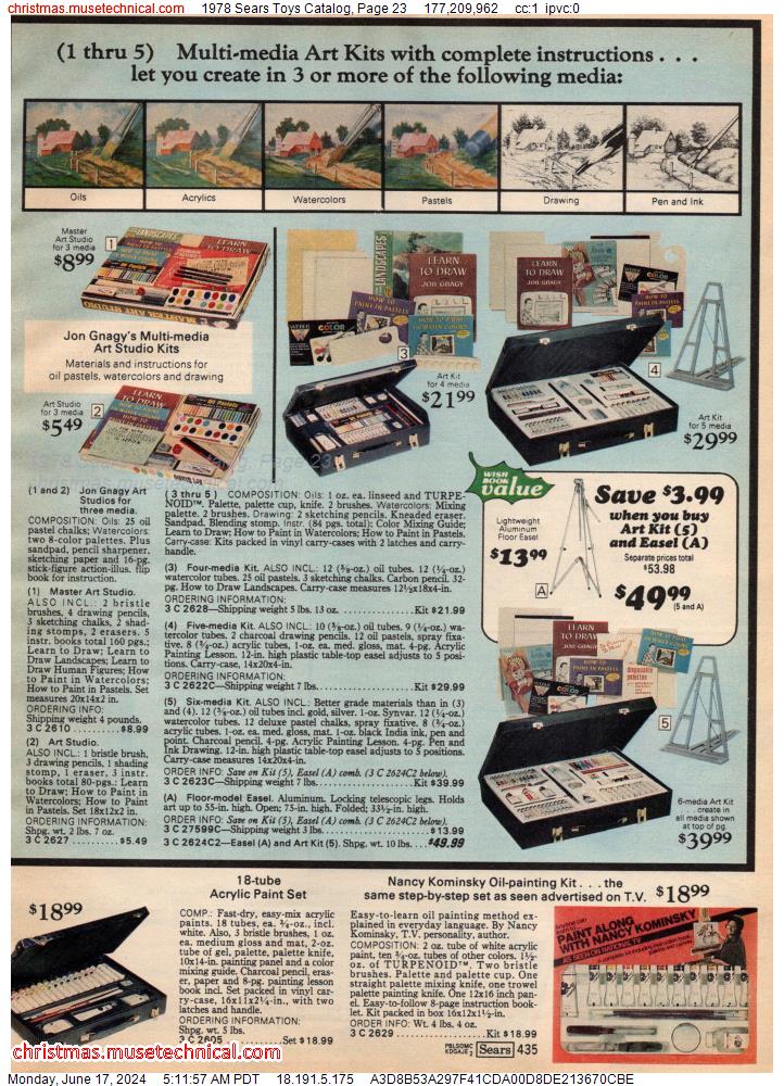 1978 Sears Toys Catalog, Page 23