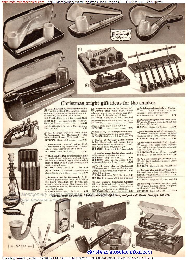 1968 Montgomery Ward Christmas Book, Page 146
