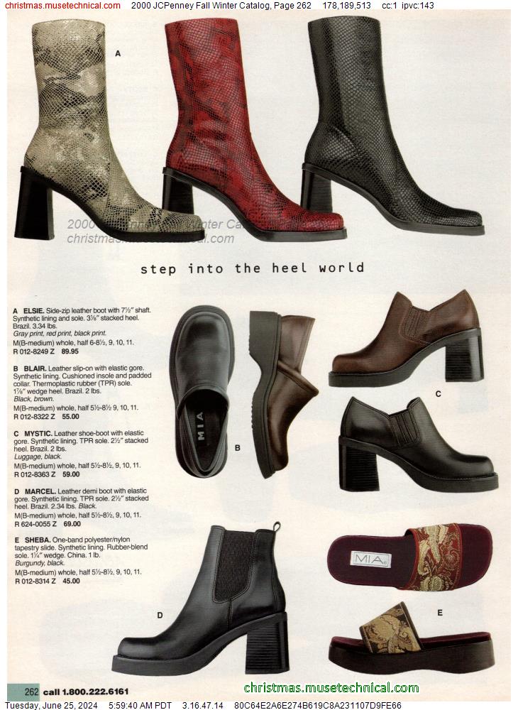 2000 JCPenney Fall Winter Catalog, Page 262