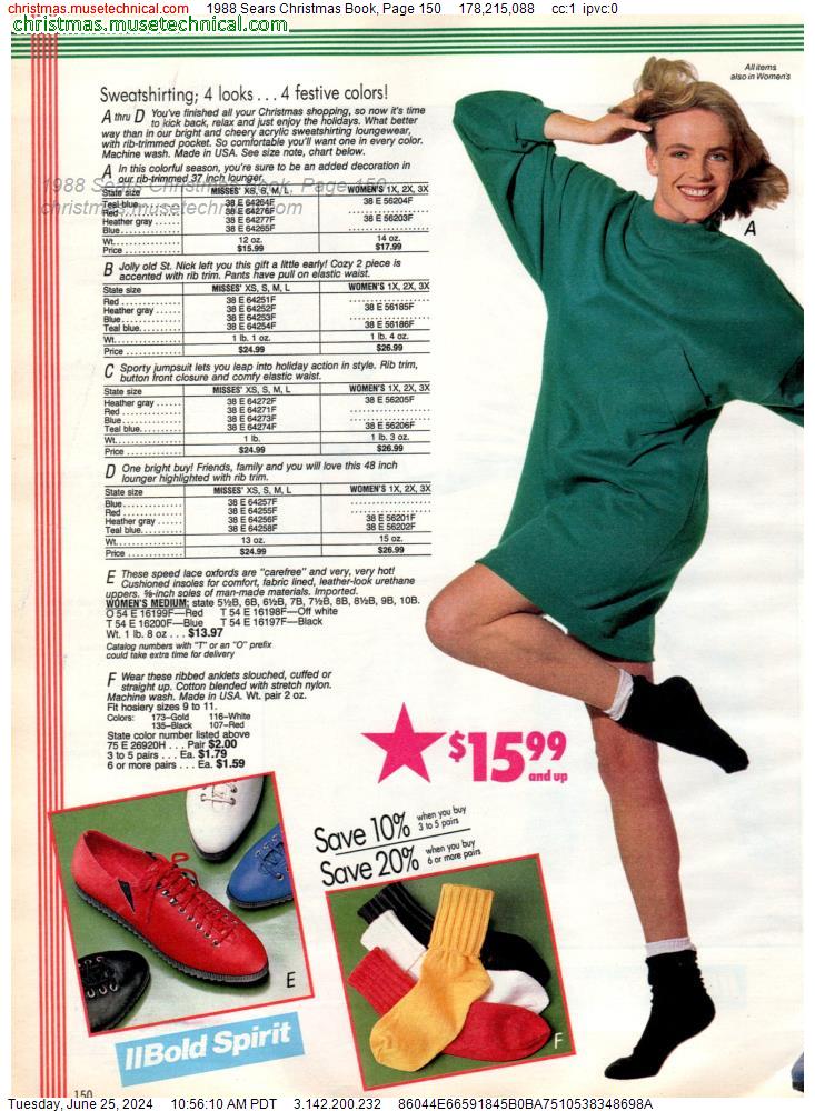 1988 Sears Christmas Book, Page 150