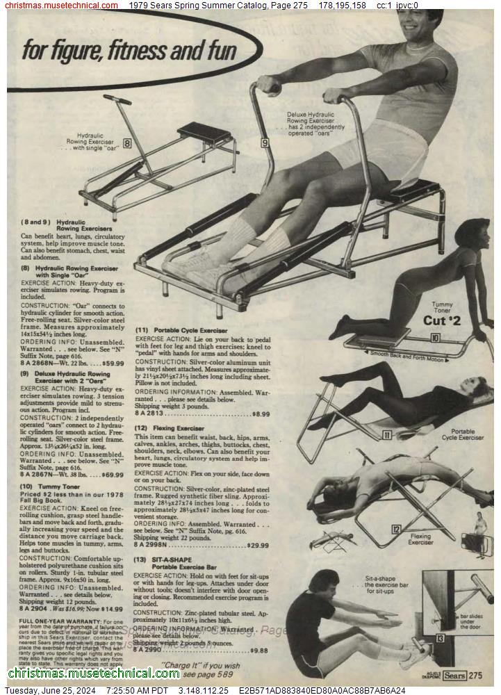 1979 Sears Spring Summer Catalog, Page 275